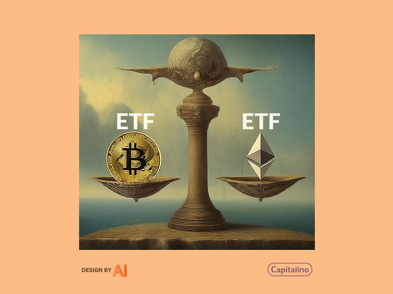  مقایسه ETF اتریوم و ETF بیت کوین